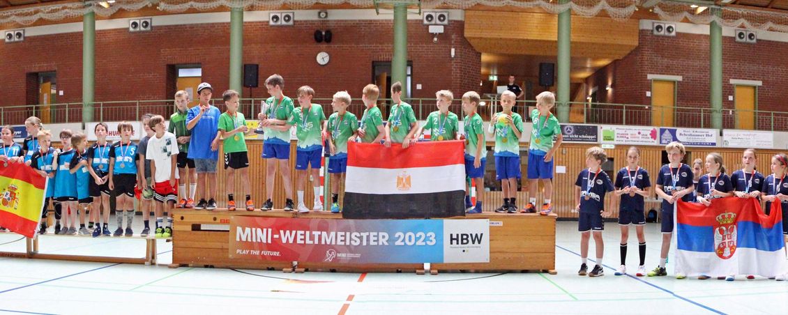 HC Oppenweiler- Backnang als Ägypten (Mini Weltmeister in Bönnigheim)