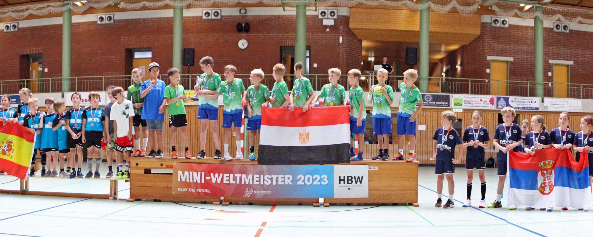 HC Oppenweiler- Backnang als Ägypten (Mini Weltmeister in Bönnigheim)