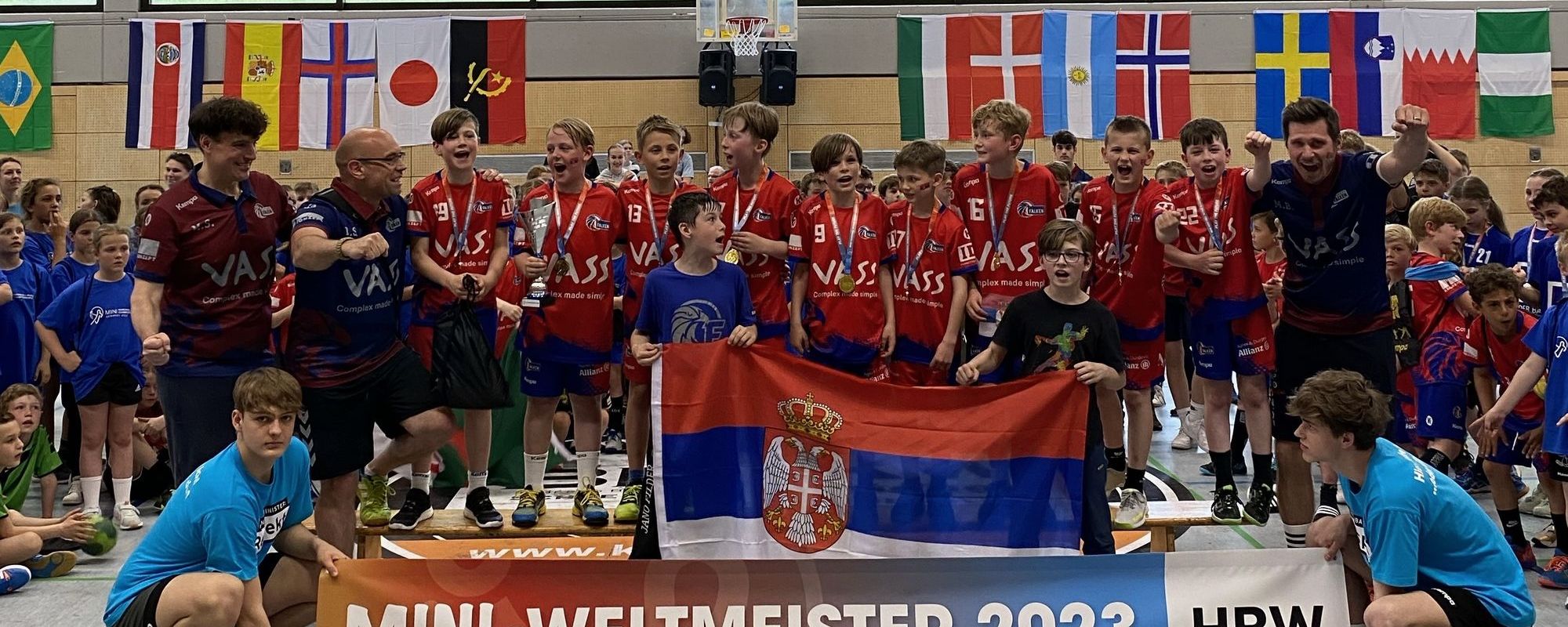 JANO Filder als Serbien (Mini Weltmeister in Neuhausen)