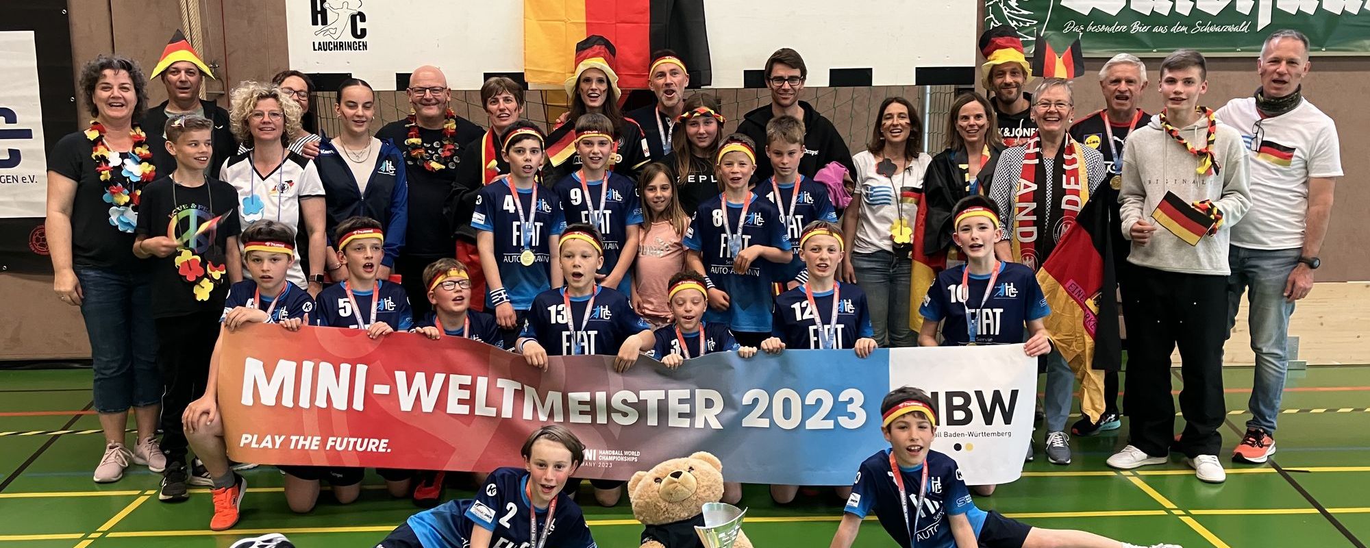 HC Lauchringen als Deutschland (Mini Weltmeister in Lauchringen)
