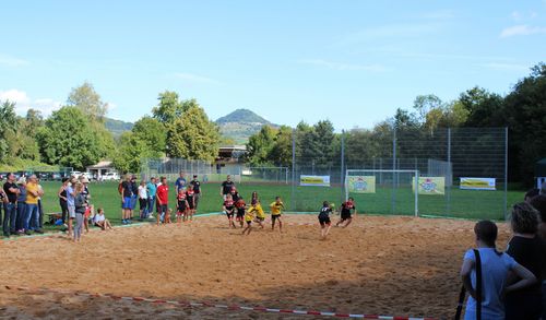 Erste HBW Mini Beach Handball Turnierserie  in Baden-Württemberg ein voller Erfolg