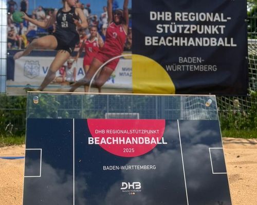 Bartenbach zum sechsten Mal in Folge Beach Handball Regionalstützpunkt des Deutschen Handballbundes