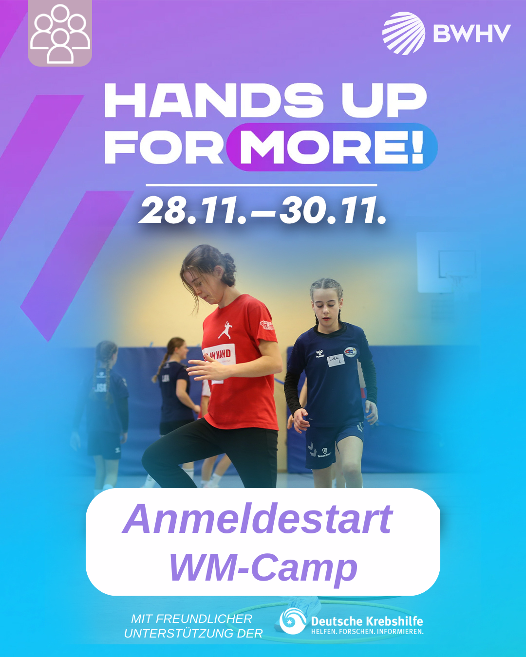 Anmeldestart WM-Camps zur Weltmeisterschaft der Frauen 2025